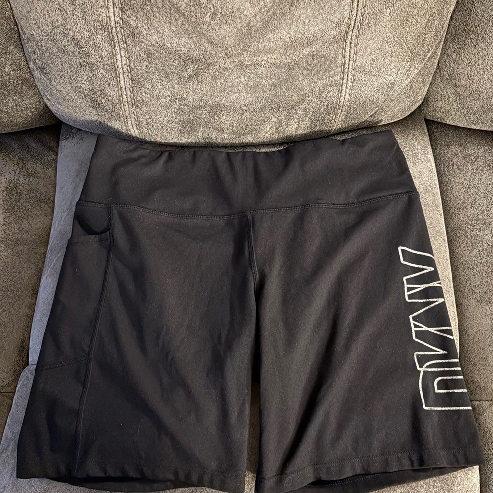 DKNY Women's Black Bike Shorts